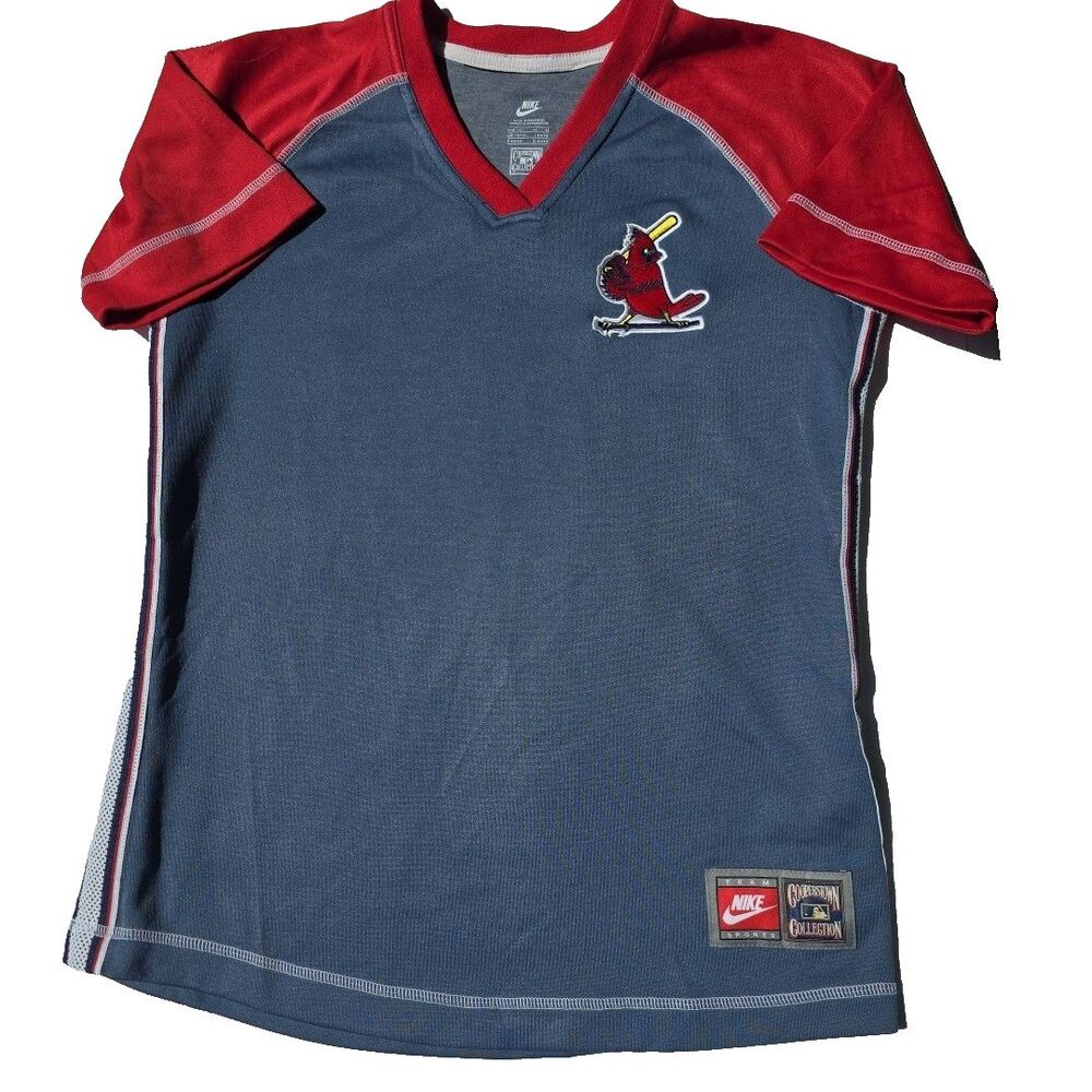 MLB Nike St. Louis Cardinals Cooperstown Shirt Women M EUC Sport Summer Baseball